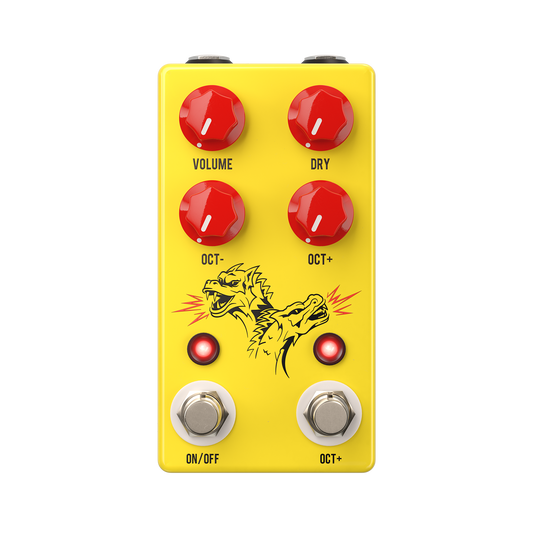 JHS Double Dragon Lo-Fi Octave Pedal