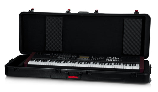 Gator Cases TSA Series ATA Molded Polyethylene Keyboard Case with Wheels for 88-note Keyboards GTSA-KEY88