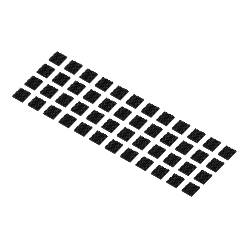 Vertex By Gator GV-RDPBMK-4824 Rig Doctor Pedalboard Mounting Kit w/ 48 Dual Lock .75" Adhesive Squares, 24 4" Cable Ties and 24 1" Cable Tie Holders