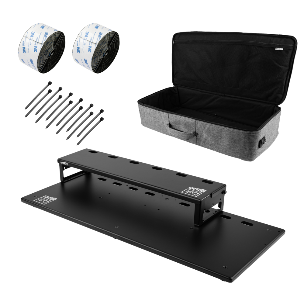 Vertex By Gator GV-TE3113R2-GB Tour Elite 31" x 13" Pedalboard & Riser w/ Padded Gig Bag