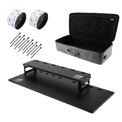 Vertex By Gator GV-TE3113R2-GB Tour Elite 31" x 13" Pedalboard & Riser w/ Padded Gig Bag