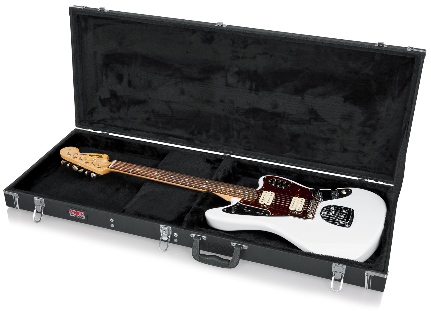 Gator Jaguar Style Guitar Deluxe Wood Case - GW-JAG