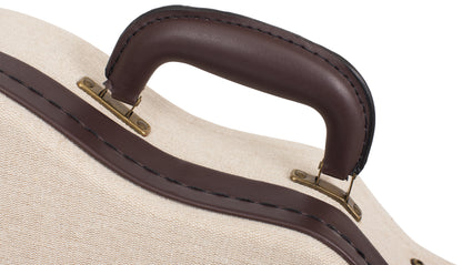 Gator Deluxe Wood Case for Mandolin; Journeyman Burlap Exterior (GW-JM MANDOLIN)