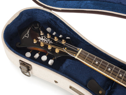 Gator Deluxe Wood Case for Mandolin; Journeyman Burlap Exterior (GW-JM MANDOLIN)
