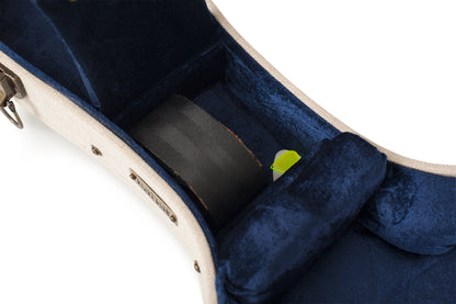 Gator Deluxe Wood Case for Mandolin; Journeyman Burlap Exterior (GW-JM MANDOLIN)