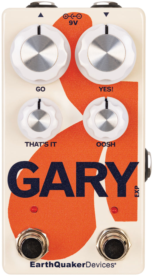 EarthQuaker Devices Gary Automatic Pulse Width Modulation Fuzz and Dynamic Natural Overdrive Effect Pedal