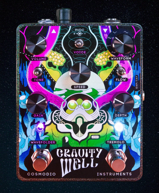 Cosmodio Gravity Well Analog Tremolo/Wavefolder/Refractor Prismatic Cosmos