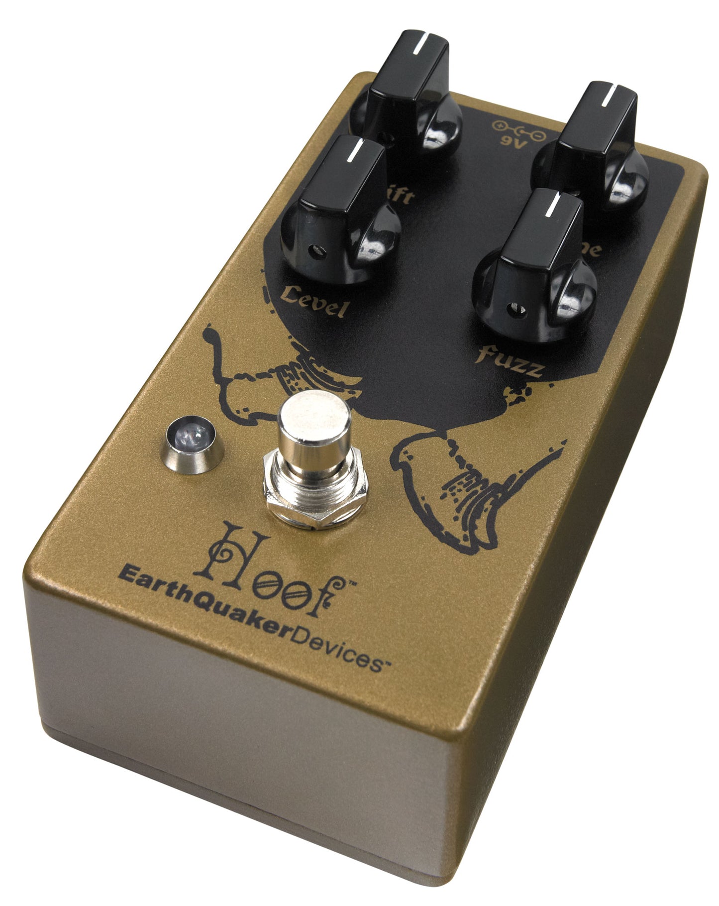 EarthQuaker Devices Hoof Germanium/Silicon Fuzz V2 Effect Pedal