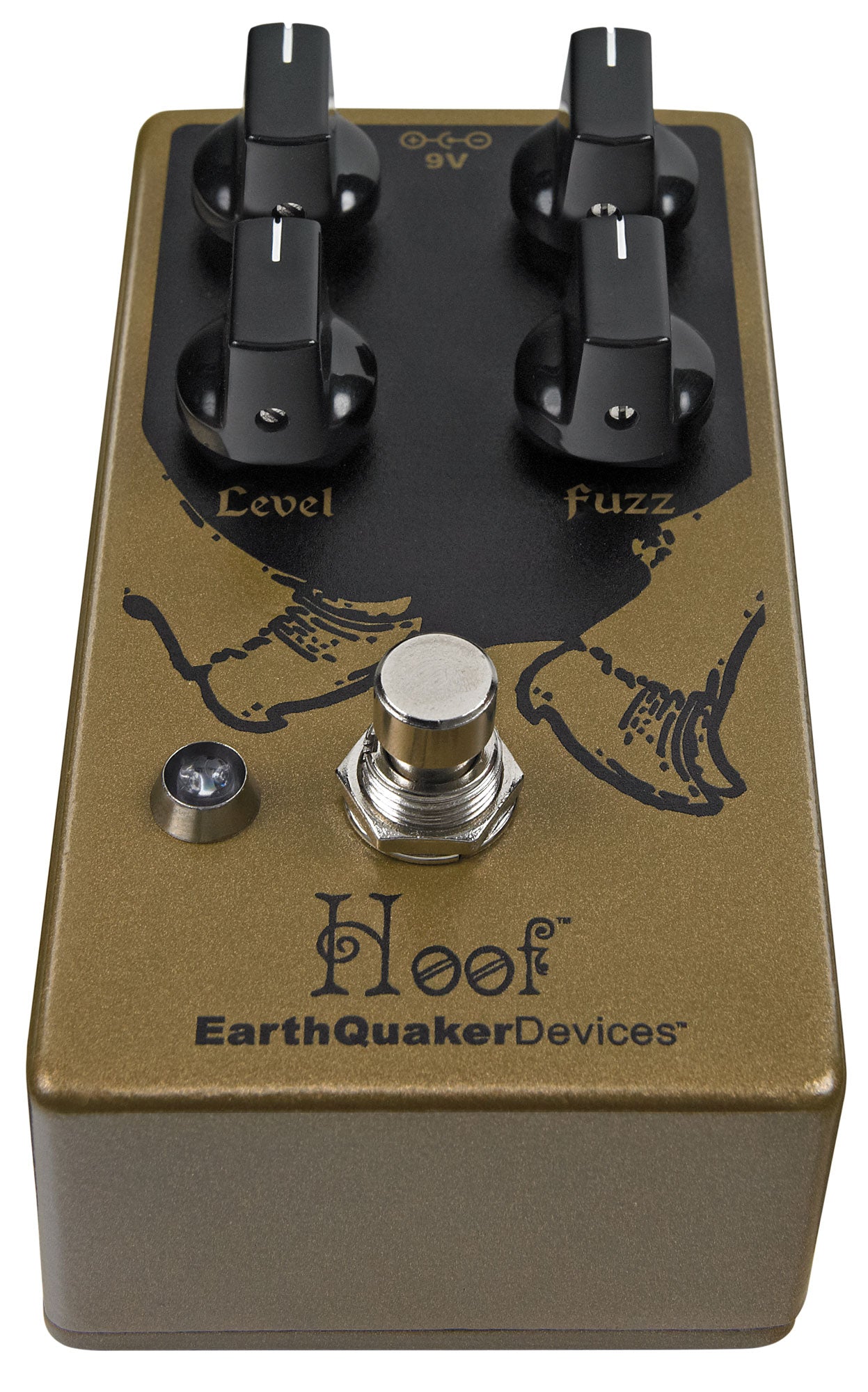 EarthQuaker Devices Hoof Germanium/Silicon Fuzz V2 Effect Pedal