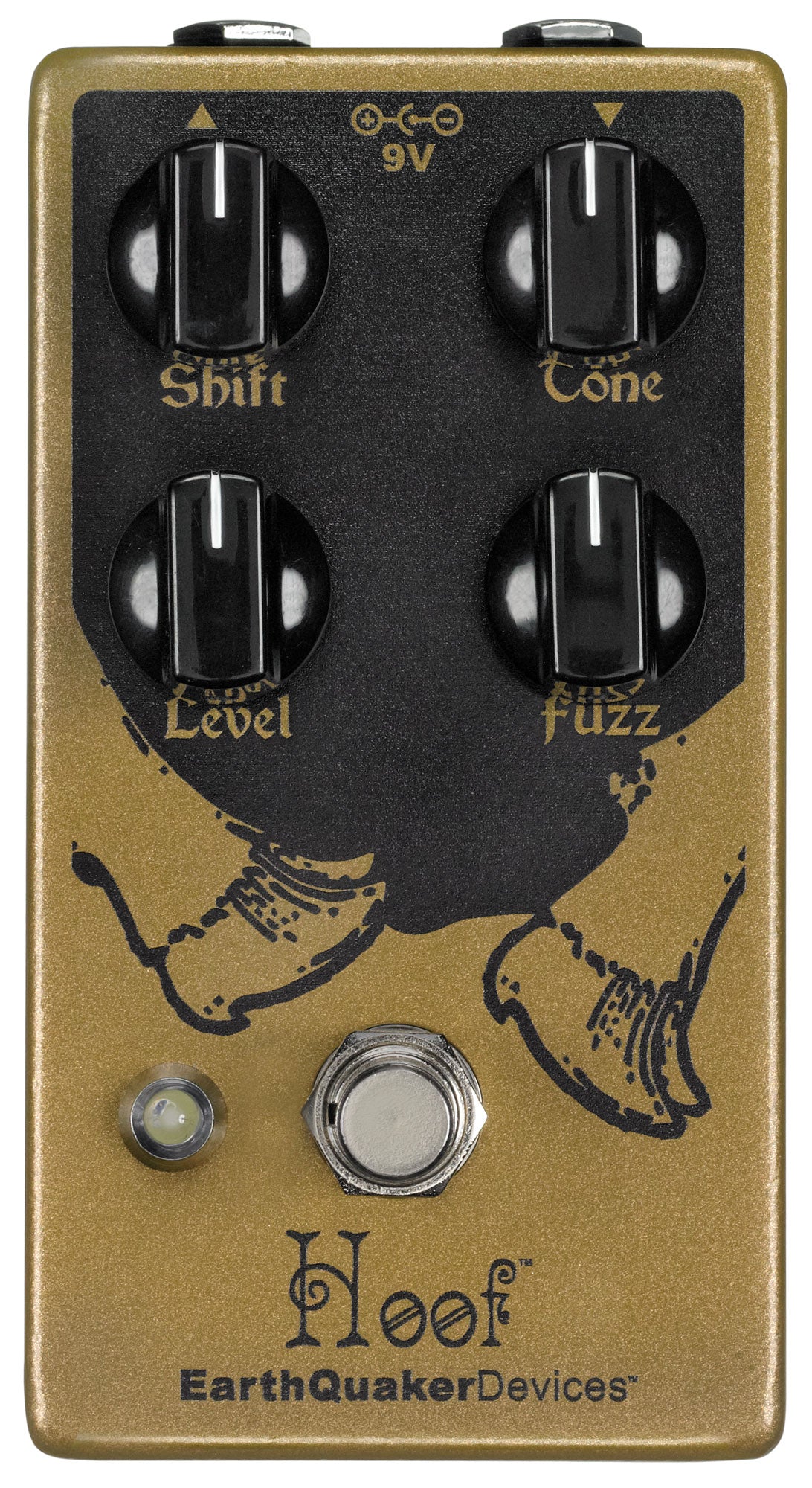 EarthQuaker Devices Hoof Germanium/Silicon Fuzz V2 Effect Pedal