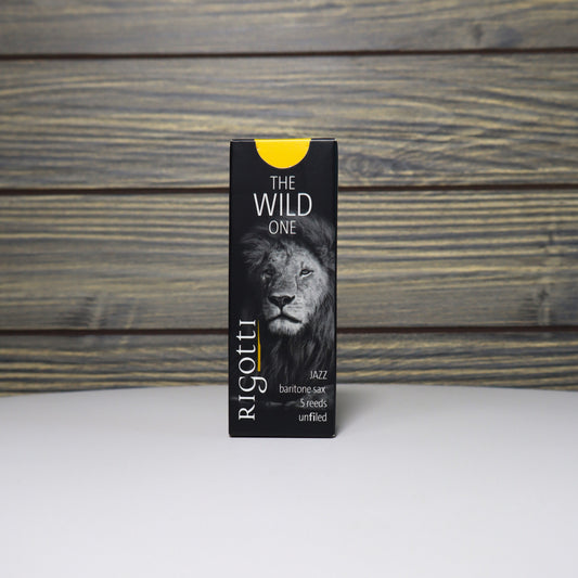 Rigotti The Wild One Baritone Sax Unfiled Reeds 5-Pack, 3.0
