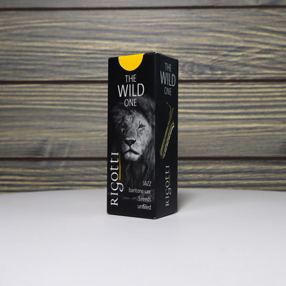 Rigotti The Wild One Baritone Sax Unfiled Reeds 5-Pack, 2.0