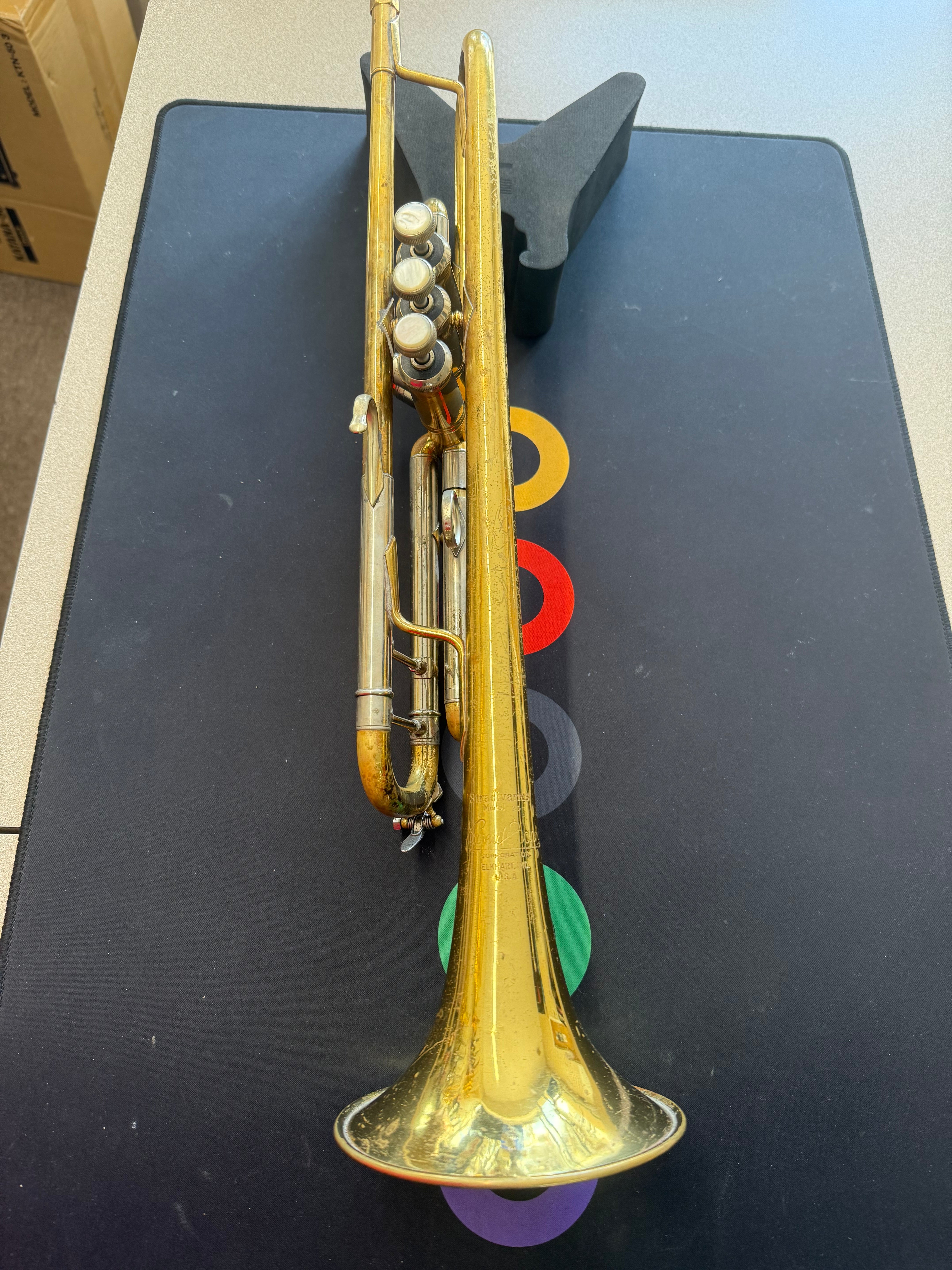 1979 Bach Stradivarius Large Bore Corporation Bell Model 25 Profession