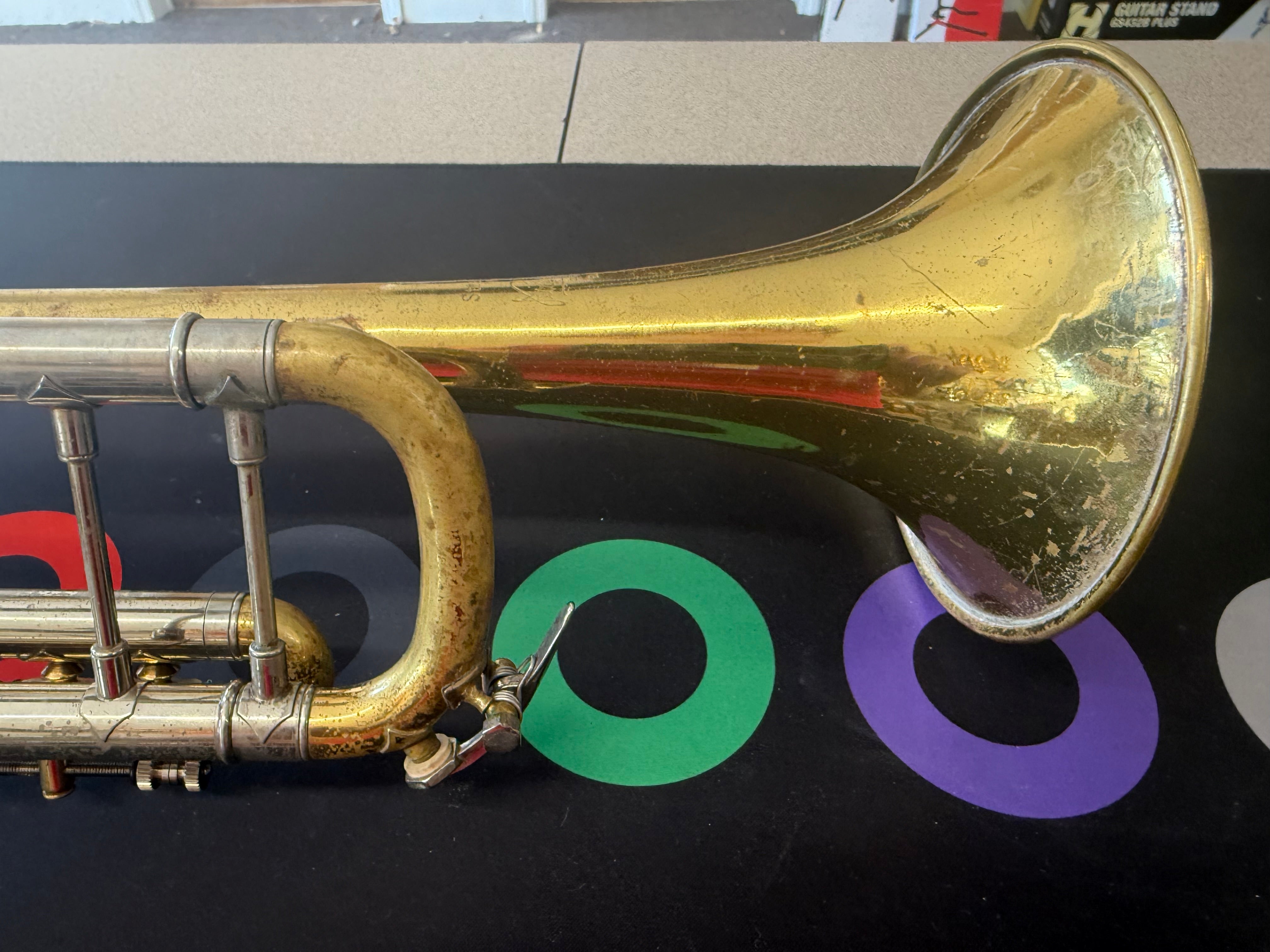 1979 Bach Stradivarius Large Bore Corporation Bell Model 25 Profession