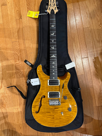 PRS 2020 CE Semi Hollow Guitar Amber with Original Gig Bag