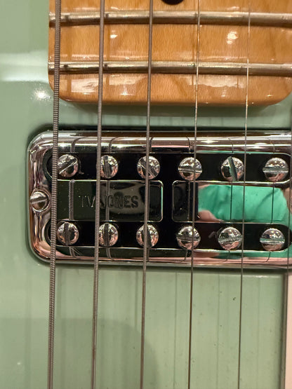 Fender Classic Player Cabronita Telecaster Surf Green with TV Jones Pickups and Hardshell Case