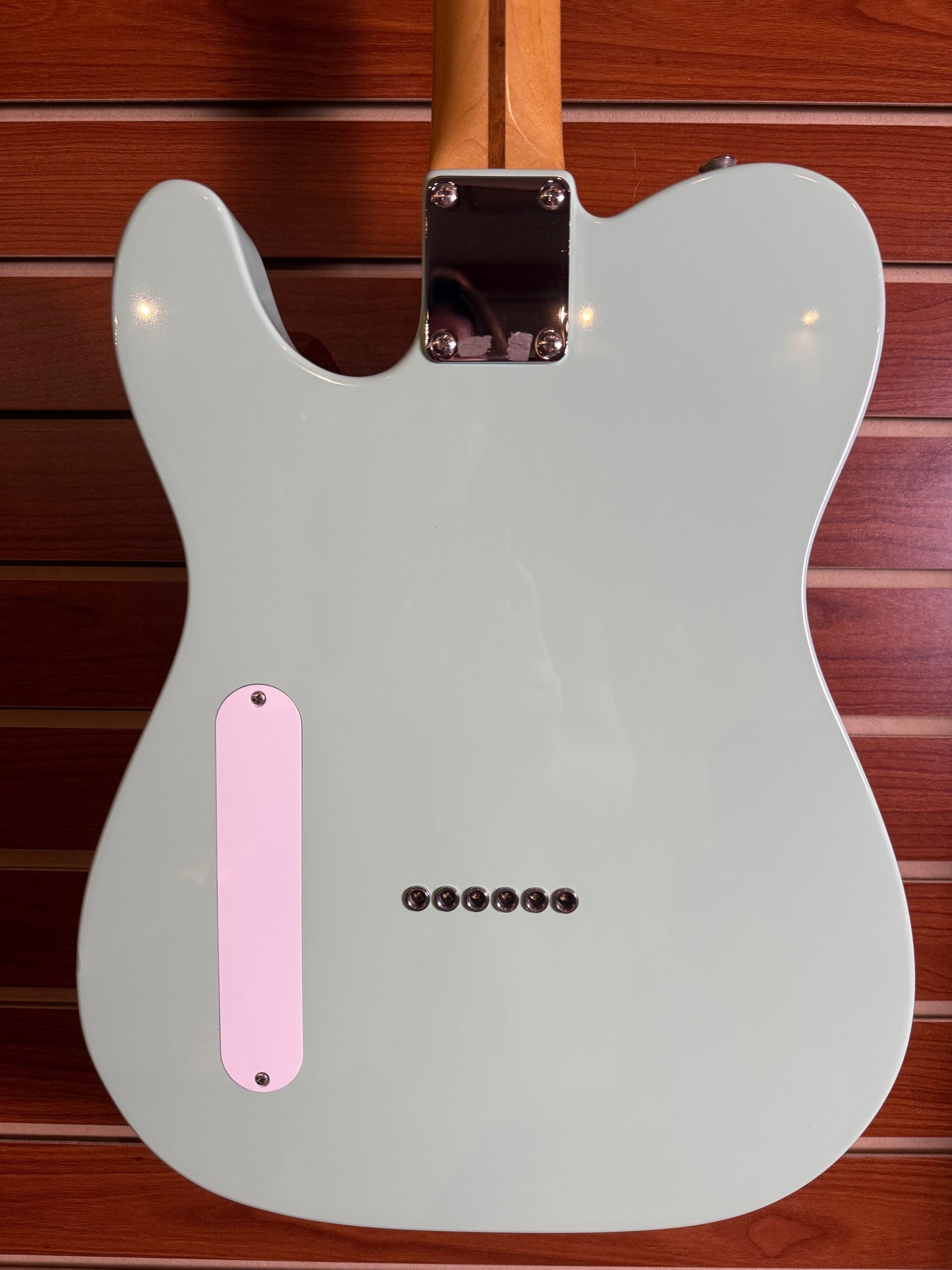 Fender Classic Player Cabronita Telecaster Surf Green with TV Jones Pickups and Hardshell Case