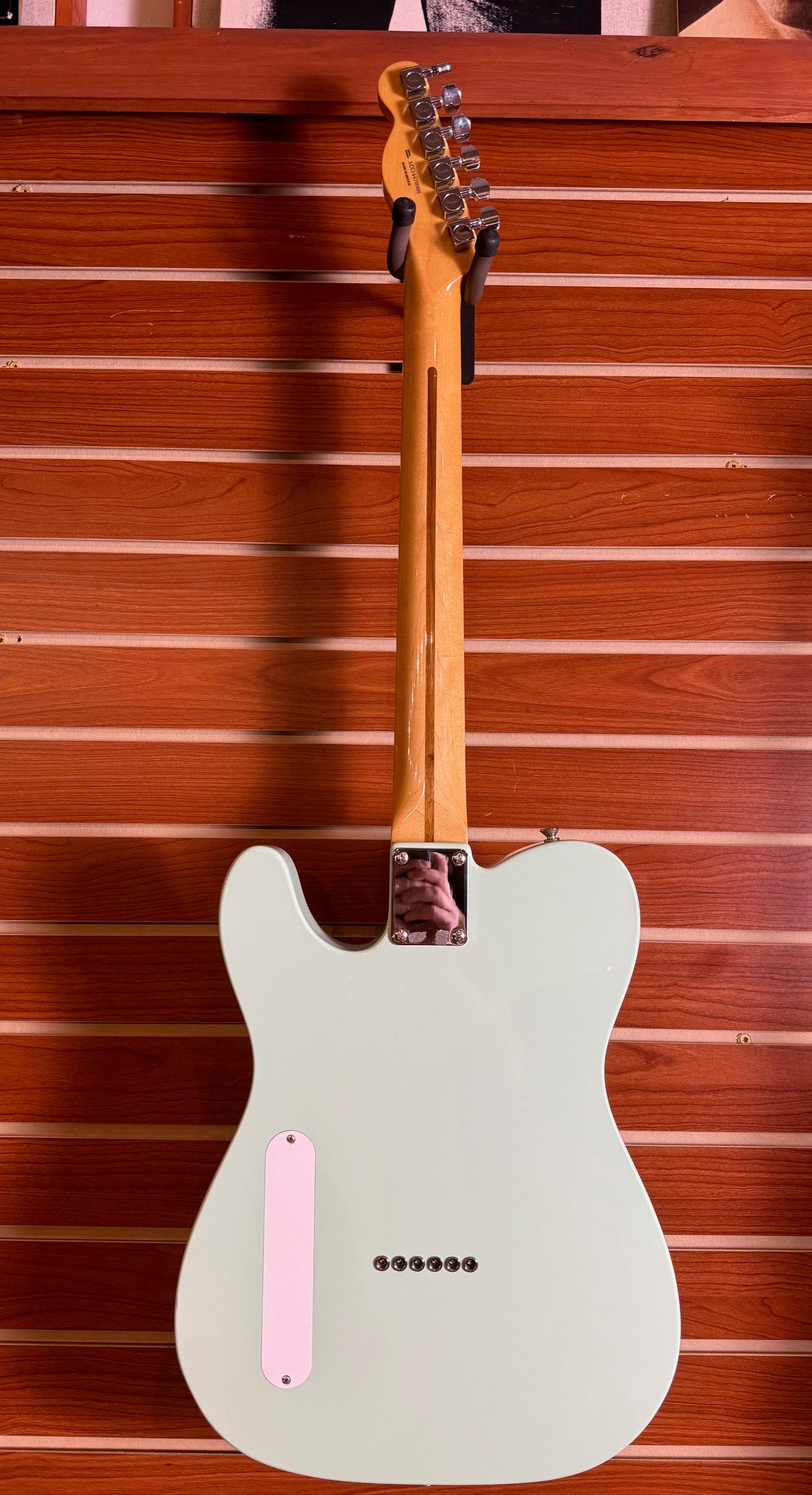 Fender Classic Player Cabronita Telecaster Surf Green with TV Jones Pickups and Hardshell Case