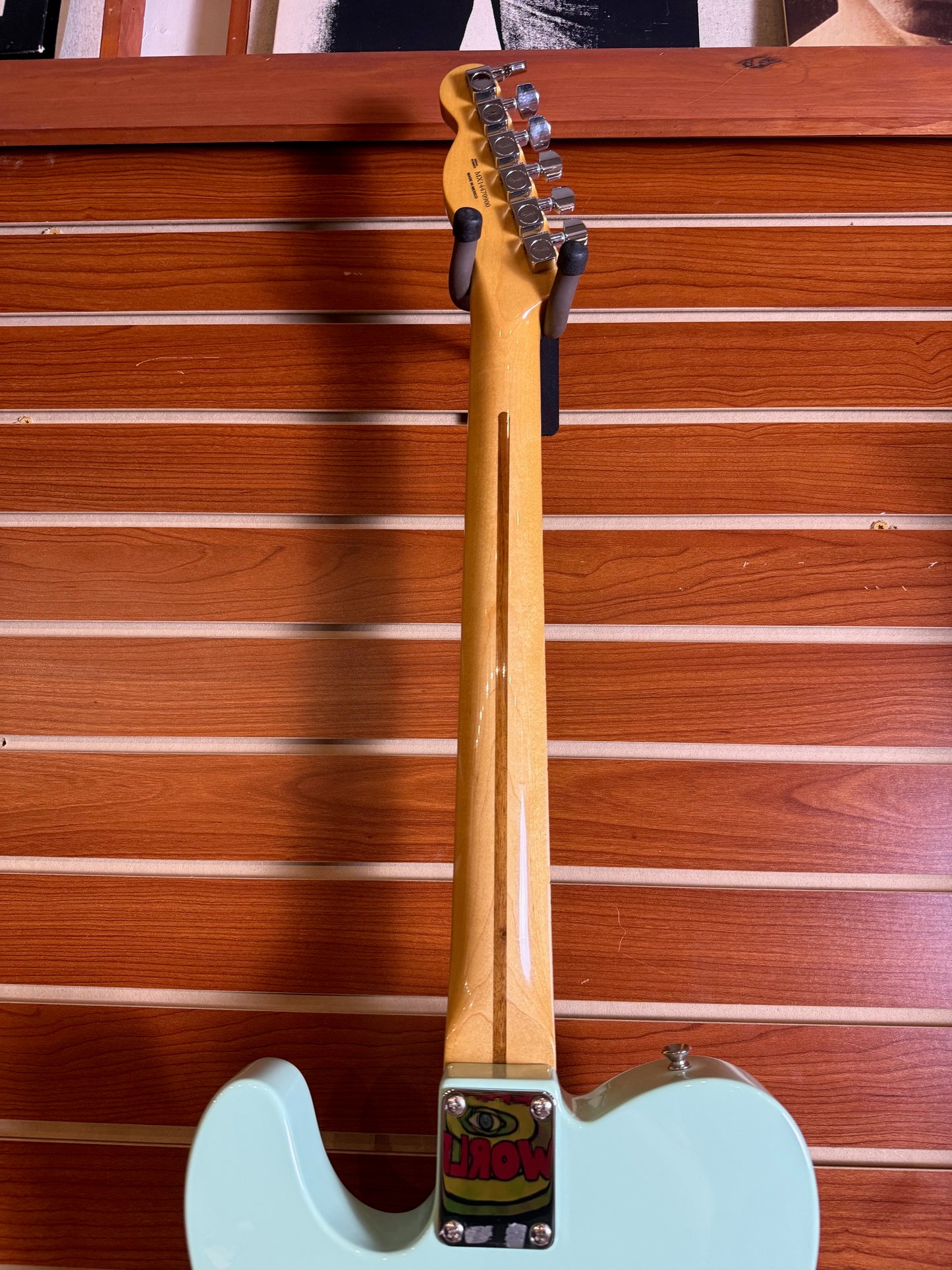 Fender Classic Player Cabronita Telecaster Surf Green with TV Jones Pickups and Hardshell Case
