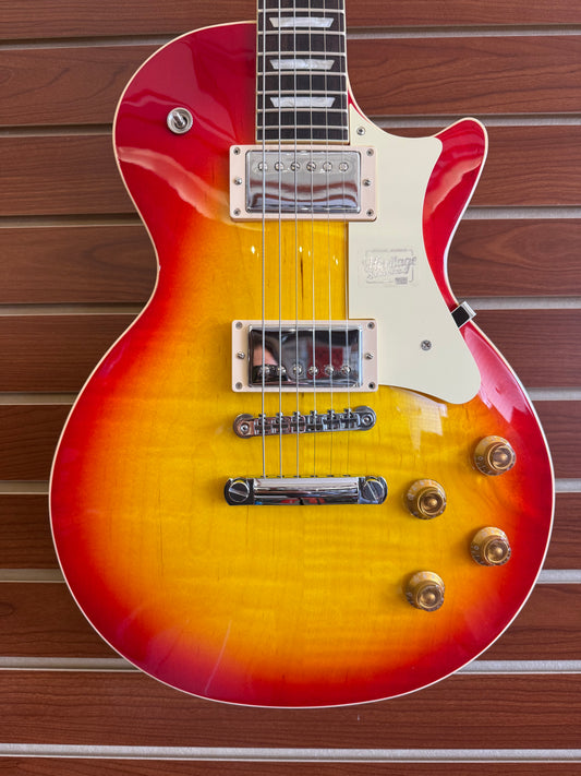 Heritage Standard Collection H-150 Electric Guitar with Case, Vintage Cherry Sunburst — HRT-010106103