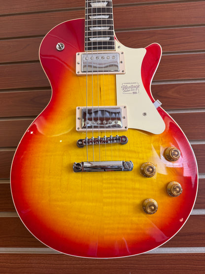 Heritage Standard Collection H-150 Electric Guitar with Case, Vintage Cherry Sunburst — HRT-010106103