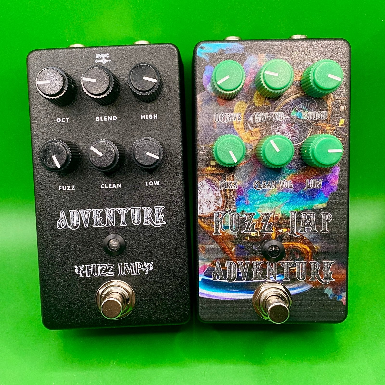 Fuzz Imp Adventure Superfuzz Guitar Pedal Dark Green