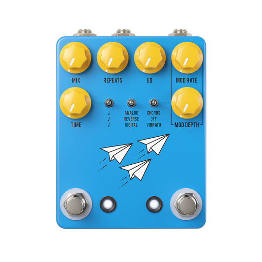JHS Pedals Flight Delay (BLUE) Pedal