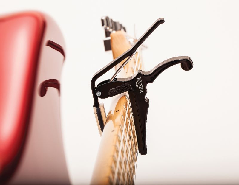 Kyser Electric Guitar Capo. Black