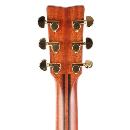 Yamaha LL16HB Jumbo Acoustic Electric Guitar Natural Solid Body