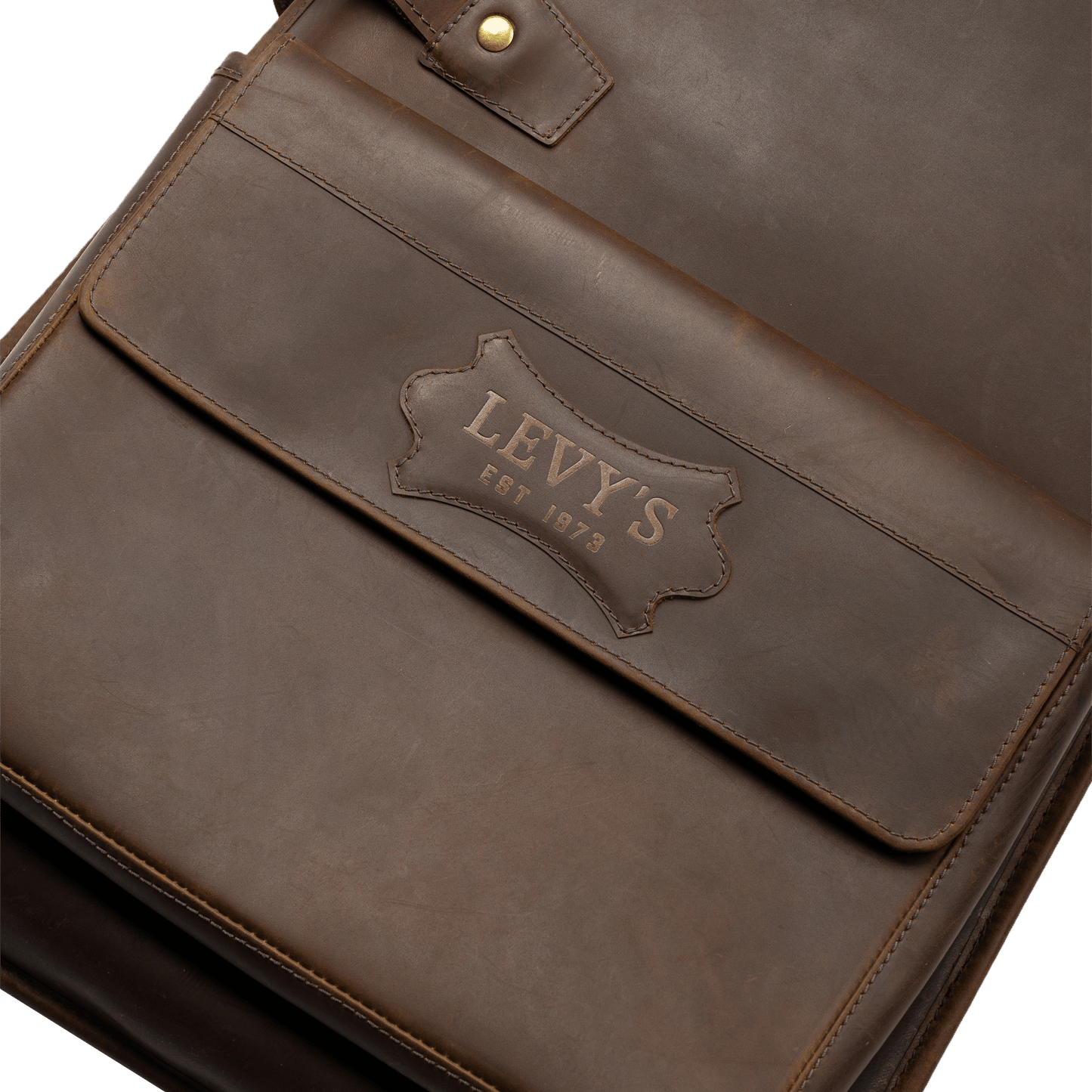 Levy's Solera Series Brown Leather Electric Guitar Bag LM18CH-BRN