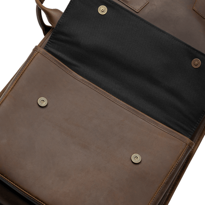 Levy's Solera Series Brown Leather Electric Guitar Bag LM18CH-BRN