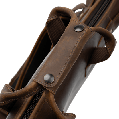 Levy's Solera Series Brown Leather Electric Guitar Bag LM18CH-BRN