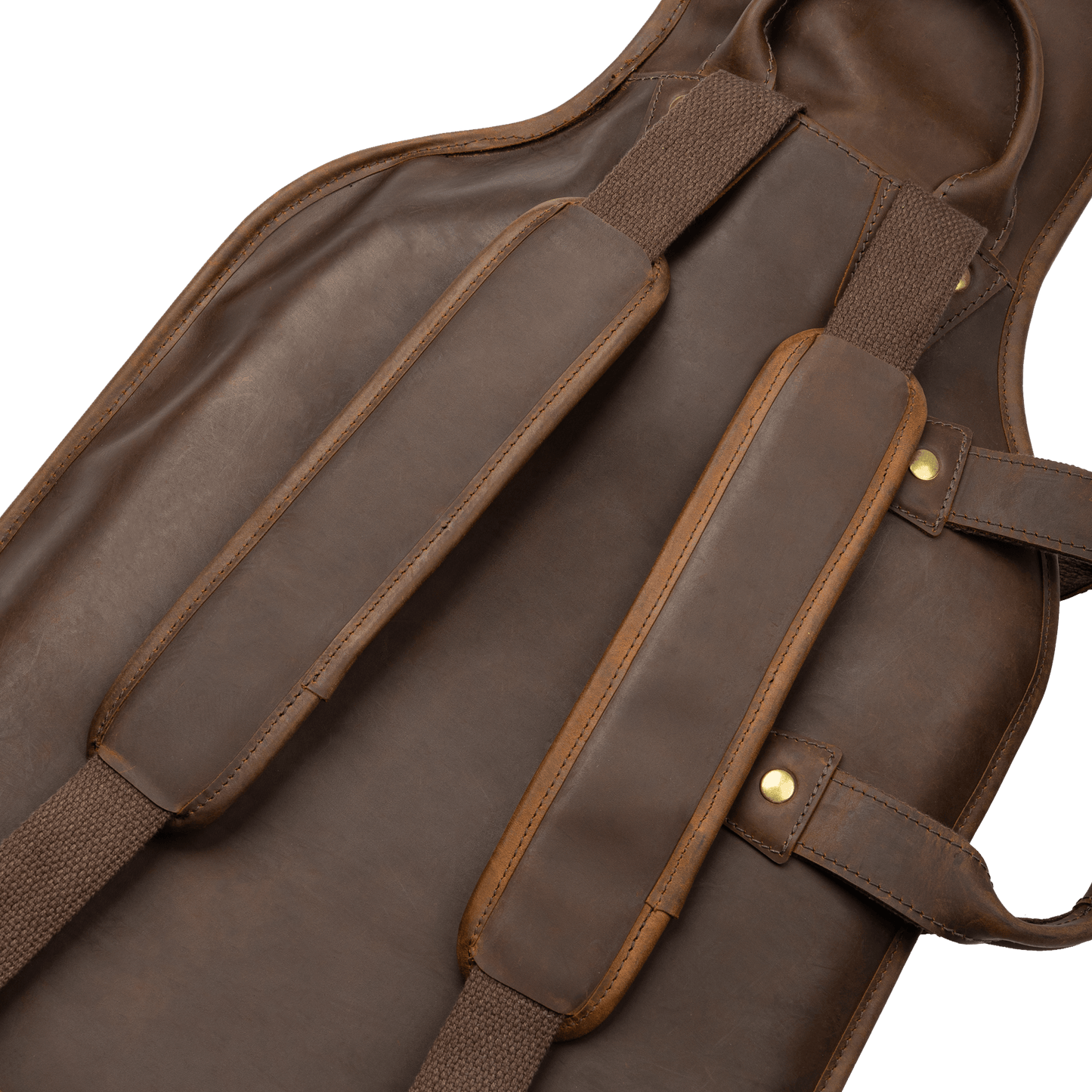 Levy's Solera Series Brown Leather Electric Guitar Bag LM18CH-BRN