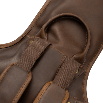 Levy's Solera Series Brown Leather Electric Guitar Bag LM18CH-BRN