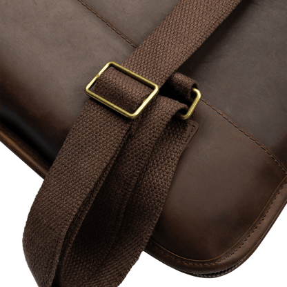 Levy's Solera Series Brown Leather Electric Guitar Bag LM18CH-BRN