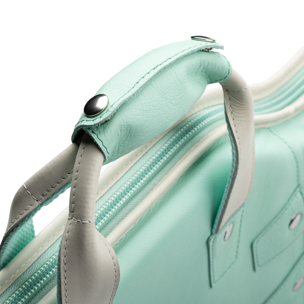 Levy's Aqua Green Leather Electric Guitar Bag LM18CMA-SGN