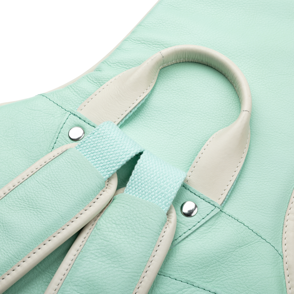 Levy's Aqua Green Leather Electric Guitar Bag LM18CMA-SGN