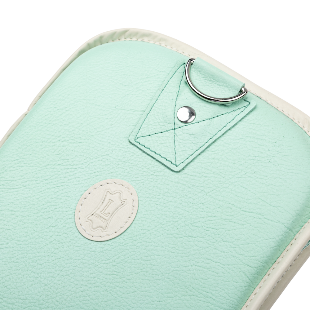 Levy's Aqua Green Leather Electric Guitar Bag LM18CMA-SGN