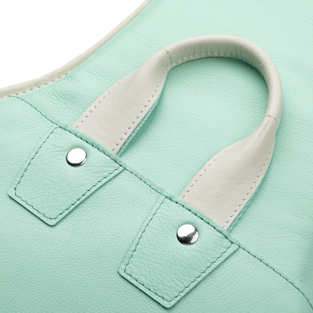 Levy's Aqua Green Leather Electric Guitar Bag LM18CMA-SGN