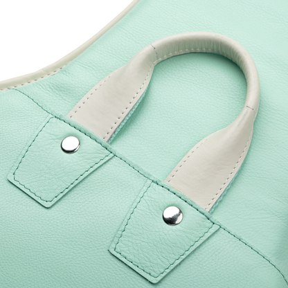 Levy's Aqua Green Leather Electric Guitar Bag LM18CMA-SGN