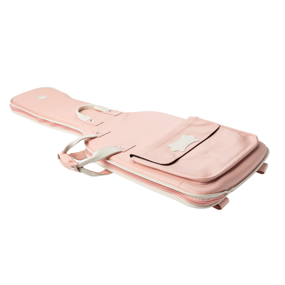 Levy's Soft Pink Leather Electric Guitar Bag LM18CMA-SPK