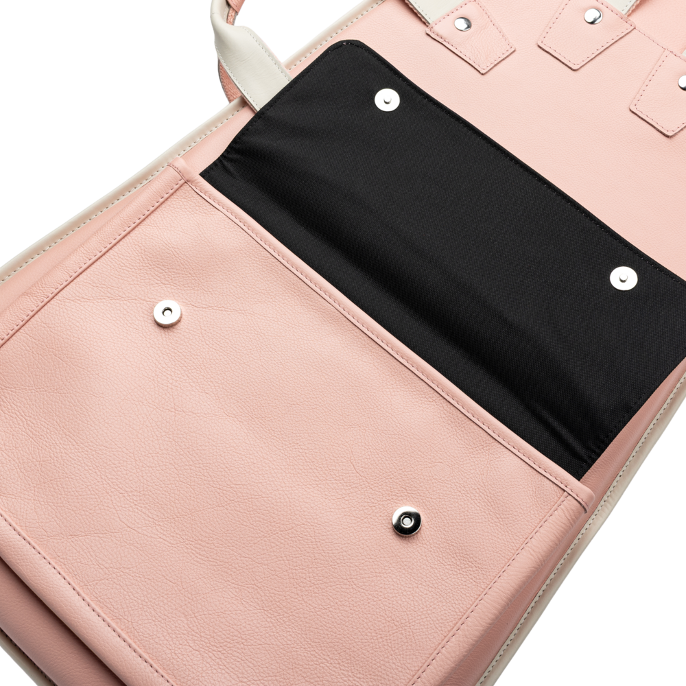 Levy's Soft Pink Leather Electric Guitar Bag LM18CMA-SPK