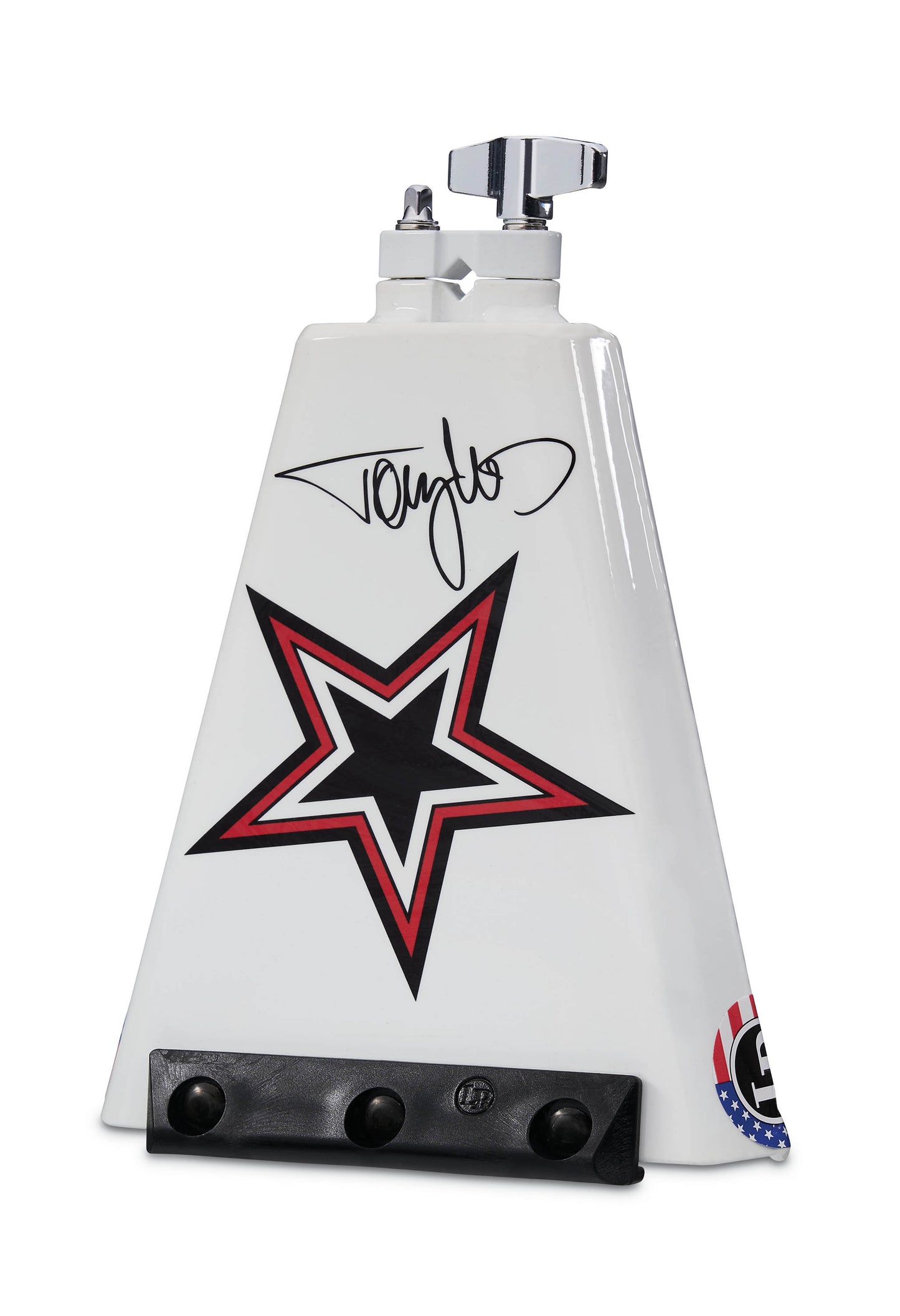 Latin Percussion Tommy Lee Signature 009 Ridge Bell 8 inch Cowbell Vise Mount LP009TL