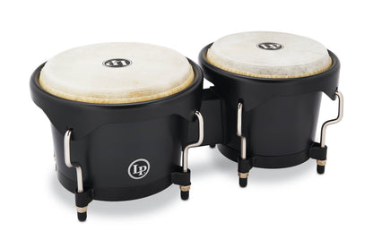 Latin Percussion Discovery Bongos 6-1/4"-7-1/4" Onyx w/Black Hardware LP601D-OX