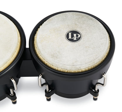 Latin Percussion Discovery Bongos 6-1/4"-7-1/4" Onyx w/Black Hardware LP601D-OX