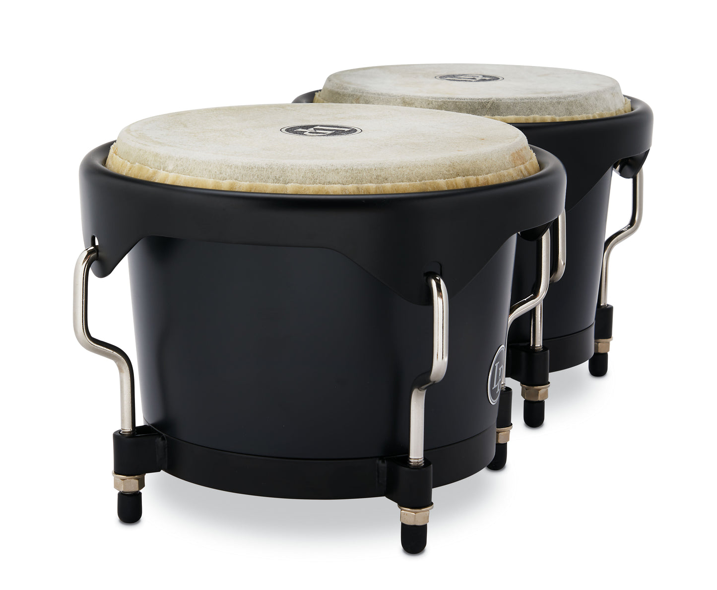 Latin Percussion Discovery Bongos 6-1/4"-7-1/4" Onyx w/Black Hardware LP601D-OX