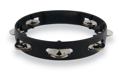 Latin Percussion LPA180 Aspire 8-inch Black Tambourine with Steel Jingle