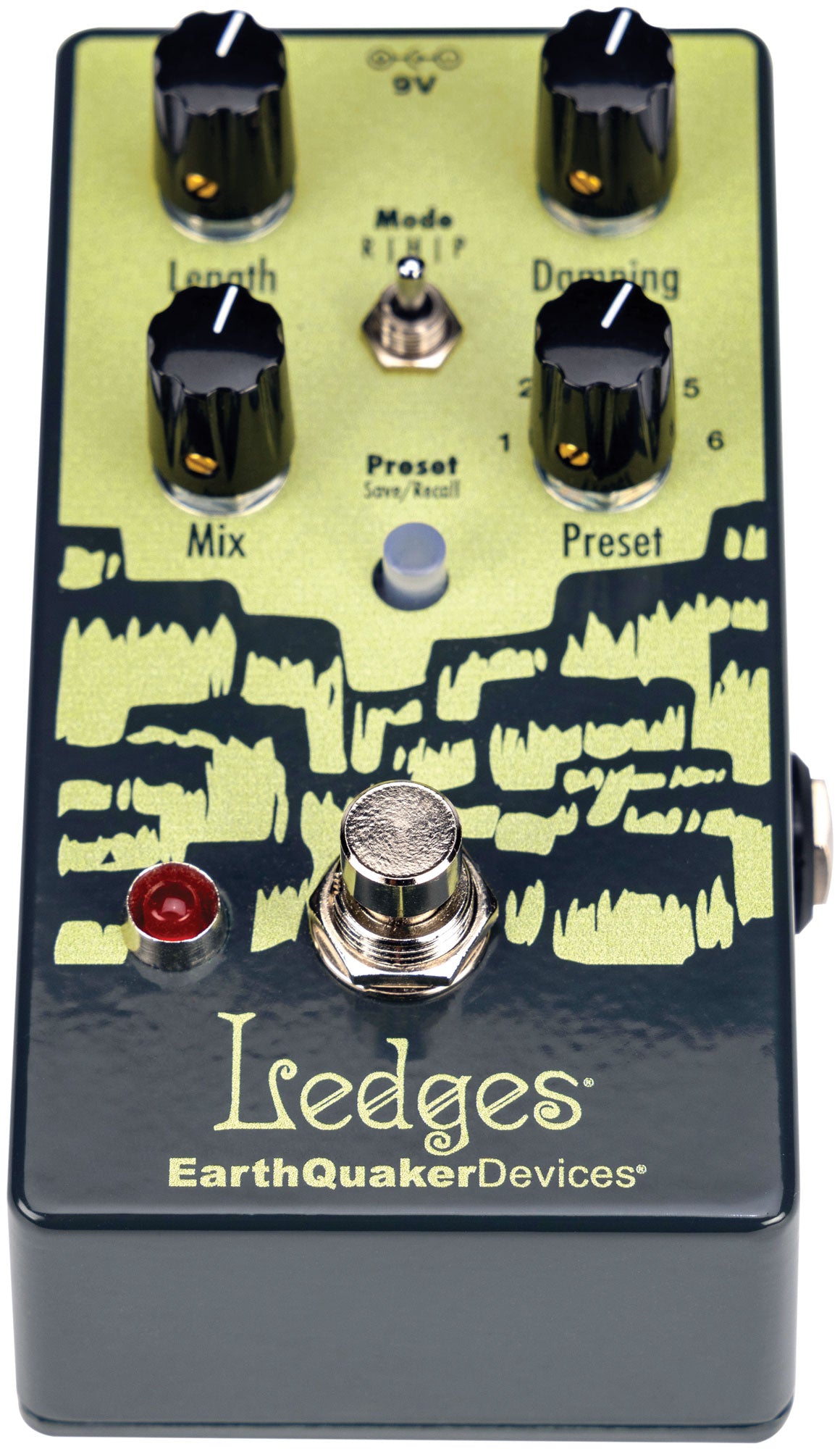 EarthQuaker Devices Ledges Tri-Dimensional Reverberation Machine Effect Pedal