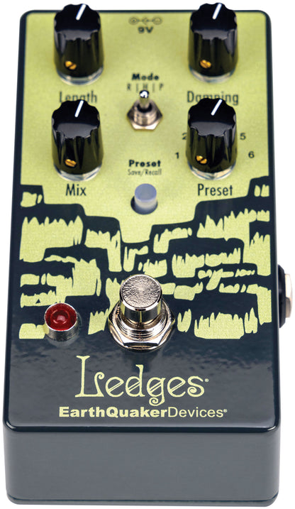 EarthQuaker Devices Ledges Tri-Dimensional Reverberation Machine Effect Pedal