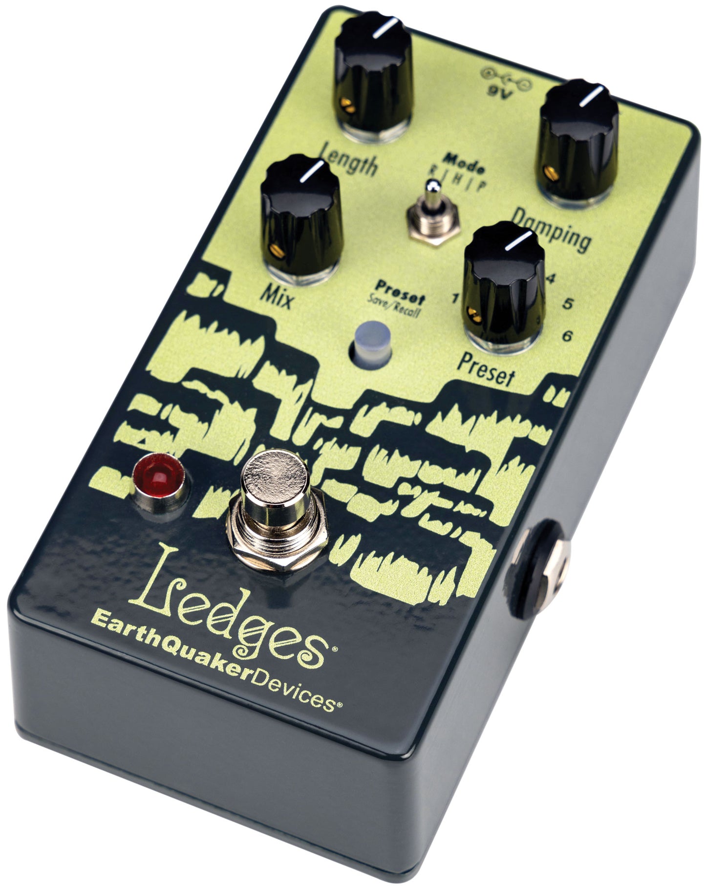EarthQuaker Devices Ledges Tri-Dimensional Reverberation Machine Effect Pedal